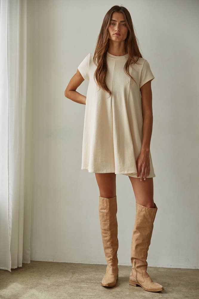 Knit Flare Tunic Top