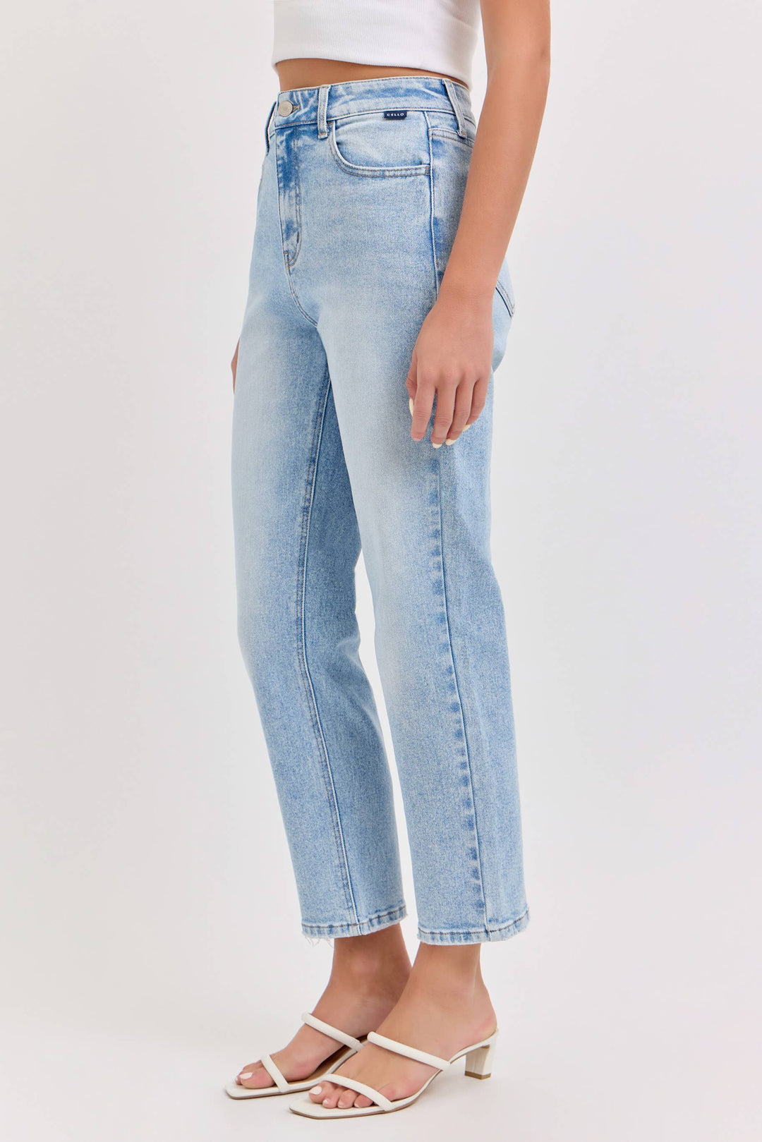 High Rise Crop Jeans