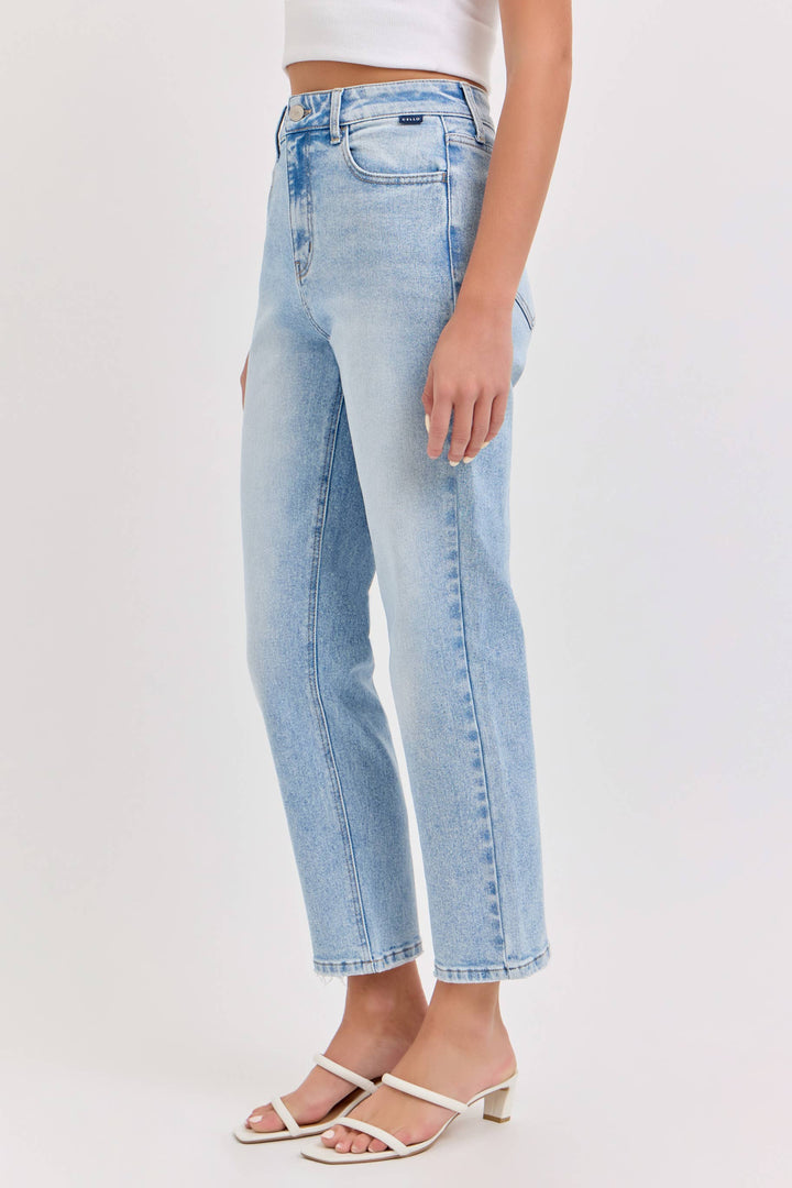 High Rise Crop Jeans