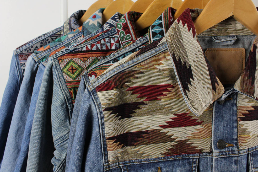 Recycled Tapestry Denim Jacket