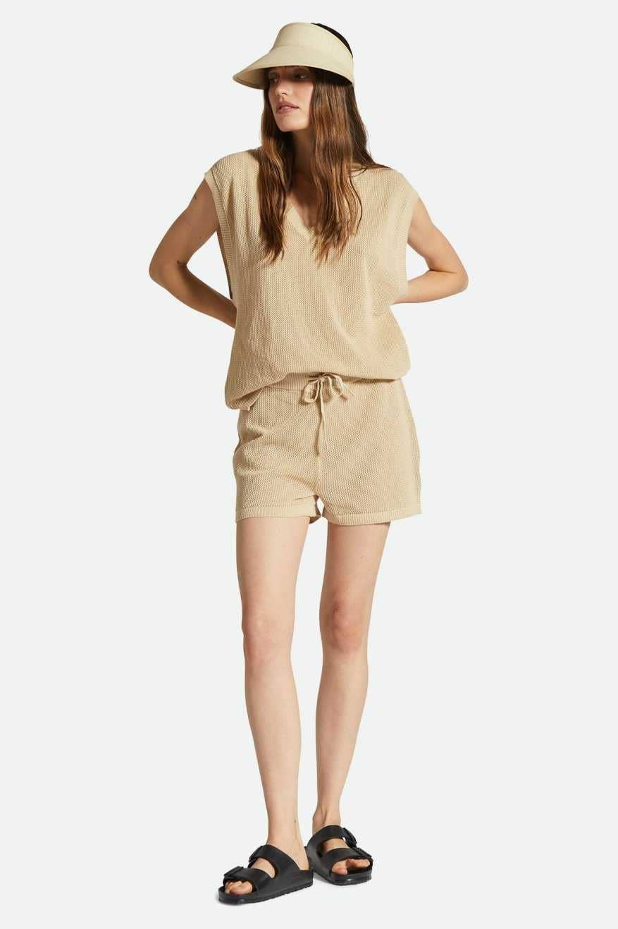 Brixton Aruba Boxy V-Neck