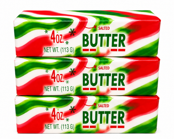 Christmas Holiday Butter Squishy