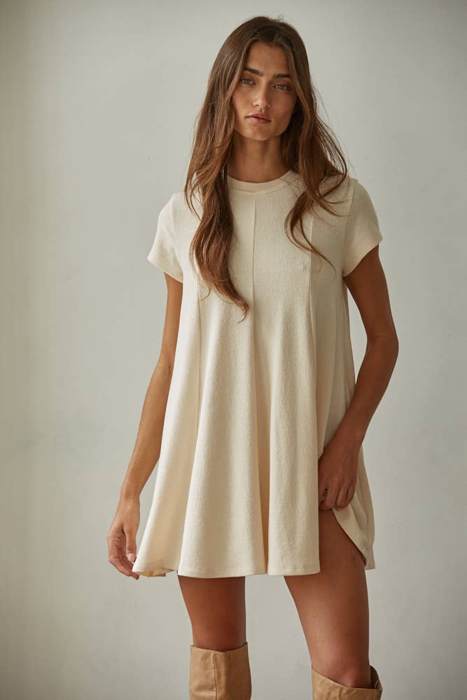 Knit Flare Tunic Top