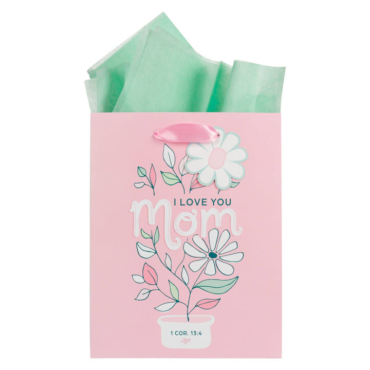 I Love You Mom 1 Cor. 13:4 Gift Bag