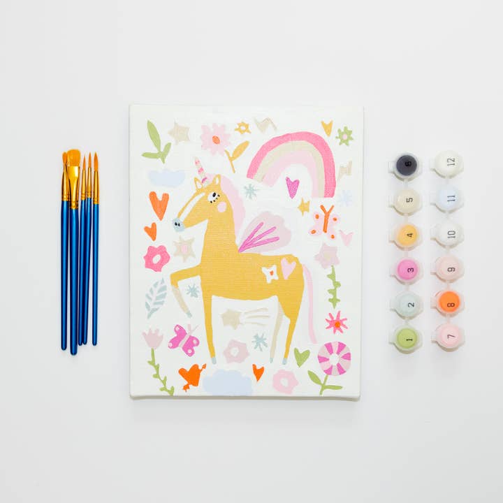 Mystic Flutter Paint By Numbers Framed Mini