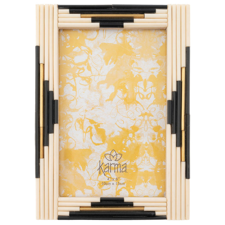 Resin Picture Frames: Abstract Dots Rectangle