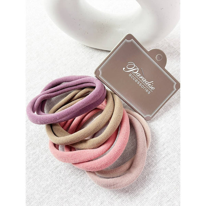 Dusty Multicolor Elastic Hair Ties