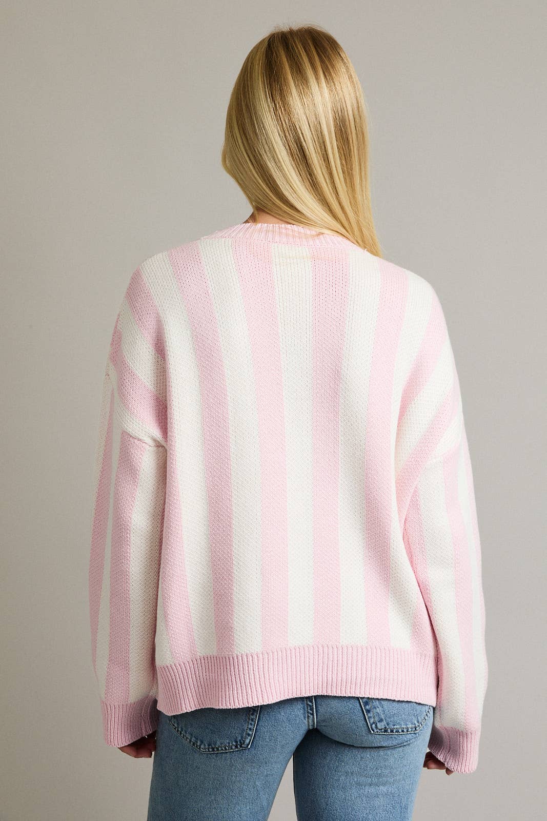 STRIPED TREE SWEATER