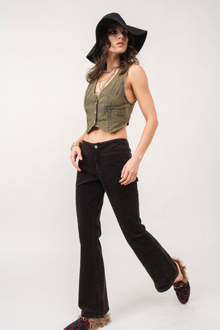 LOW RISE PANTS