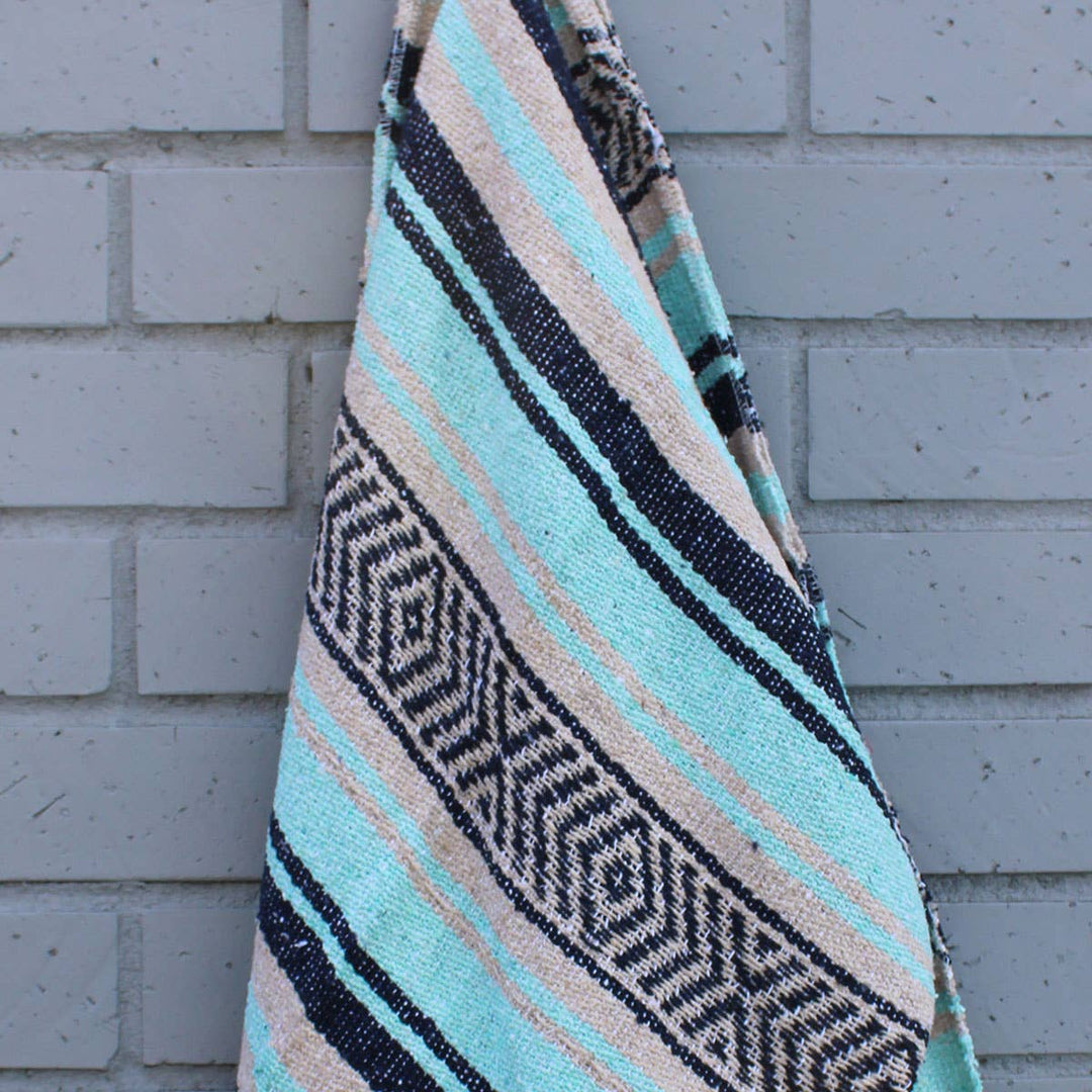 Sand &amp; Surf Mexican Throw Blanket