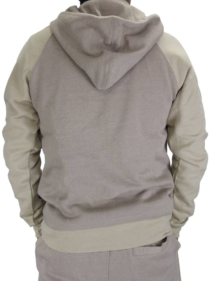 Fleece Pullover Raglan Hoodie