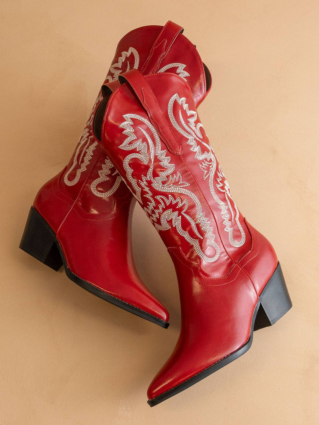 Cherry Classic Western Boot