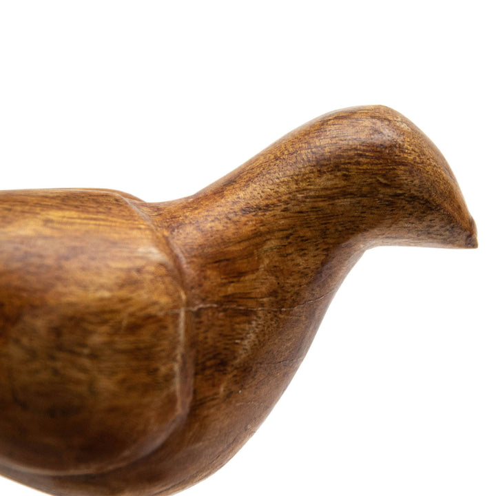 Crockett Wood Bird with Tassel Tail