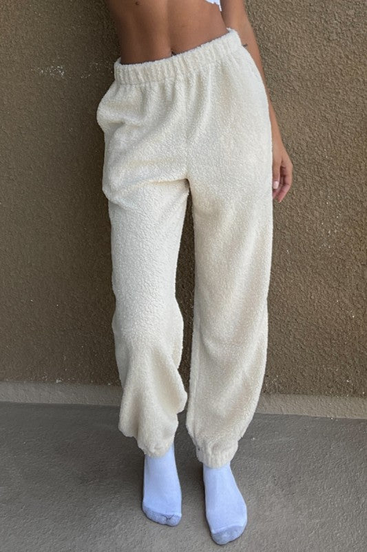 Teddy Fleece Sweatpants