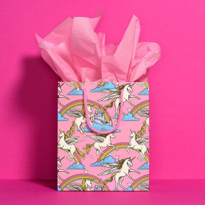 Pink tissue paper: