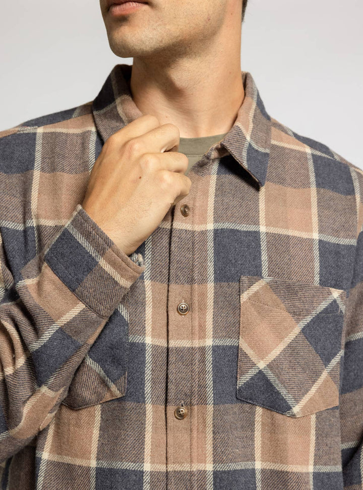 Thread & Supply Birch Flannel Rust