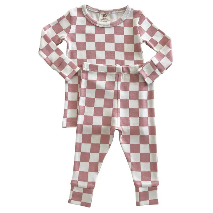 Blueberry Muffin Checkerboard 2-Piece Set