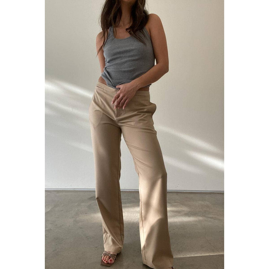 HOOK EYE WAISTBAND TROUSER