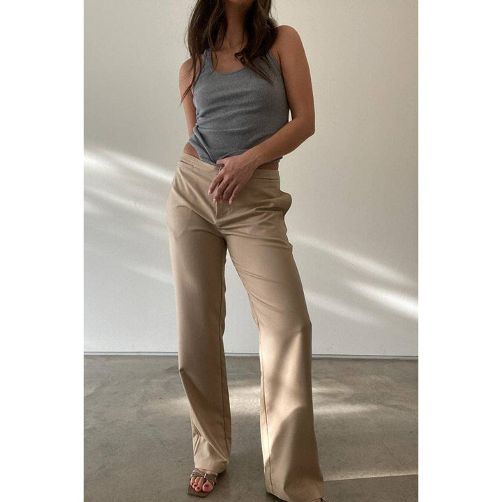 HOOK EYE WAISTBAND TROUSER