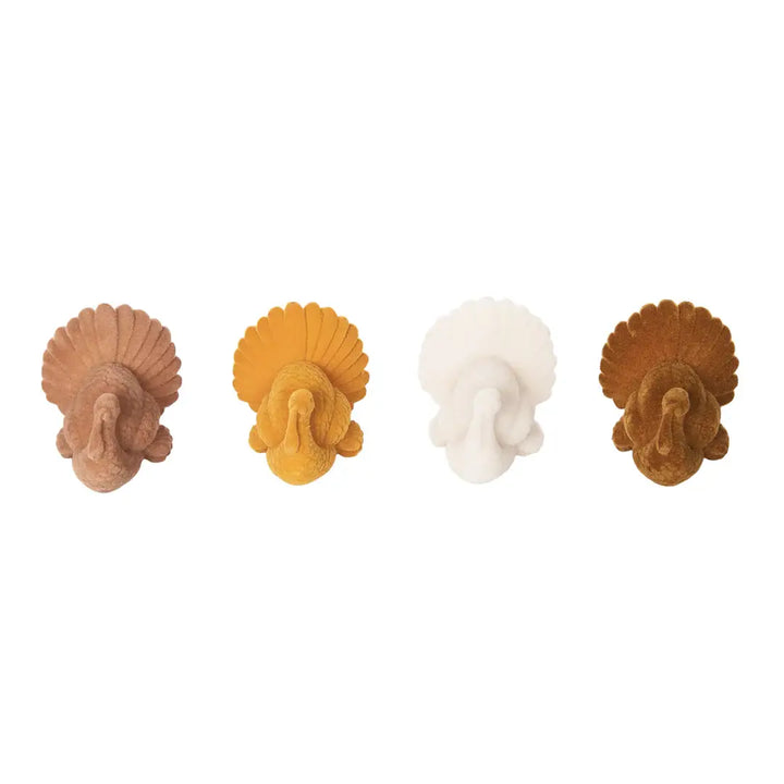 Fall/Harvest Flocked Turkey