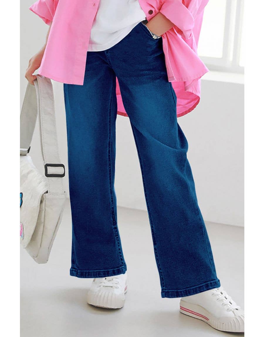 Premium Wash Relaxed Fit Denim Jean