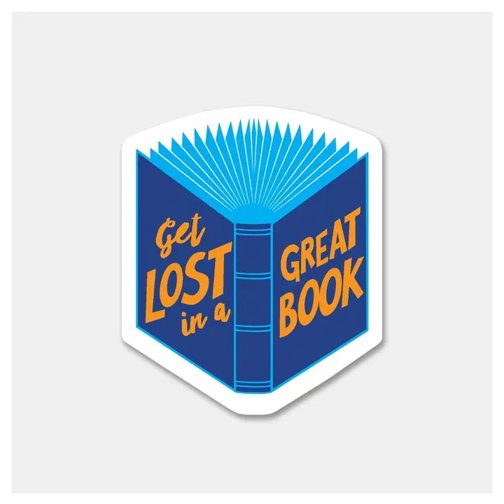 GREAT BOOK sticker