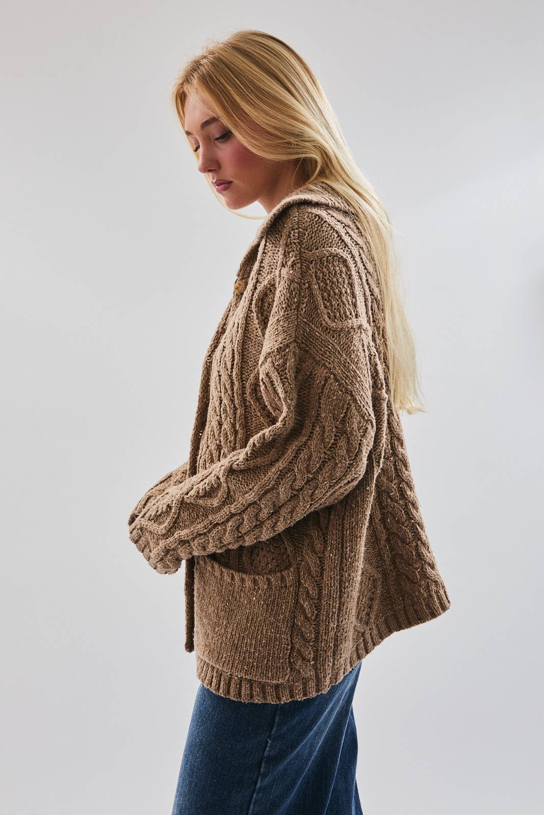Oversized Cardigan w\Pockets