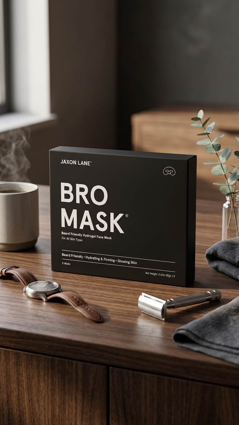 Beard-Friendly Face Mask for Men - 5-Pack
