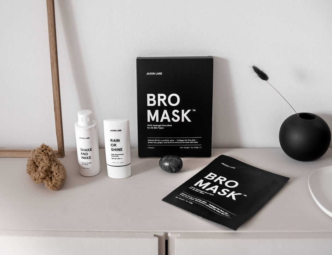 Hydrogel Face Mask for Men - 4-Pack Masks