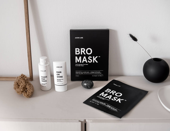 Hydrogel Face Mask for Men - 4-Pack Masks