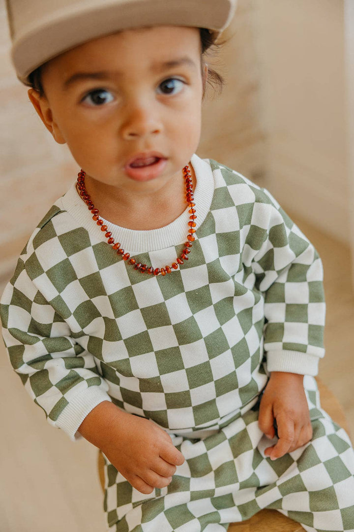 Checkered Sweatshirt