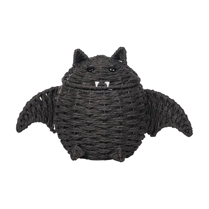 Halloween Bat Shaped Handwoven Basket
