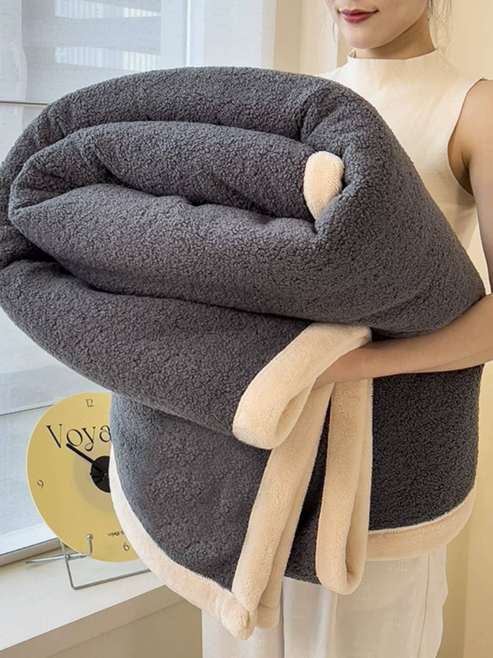 Teddy Curly Throw Blanket