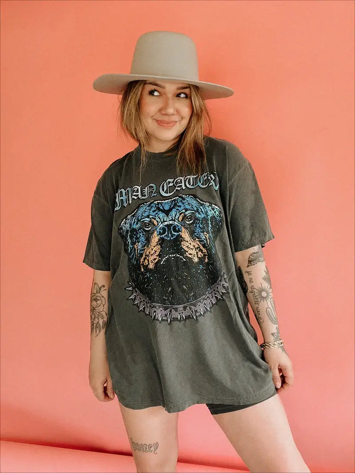 Man Eater Feminist T Shirt