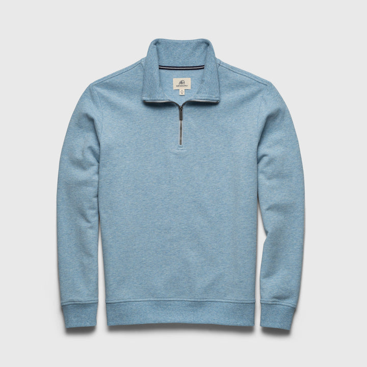 Bobby Fleece Rib Knit Quarter Zip