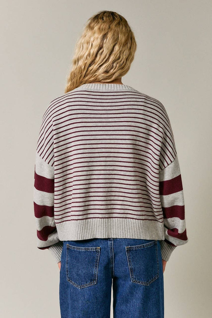 Stripe Cardigan