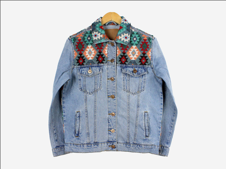 Recycled Tapestry Denim Jacket