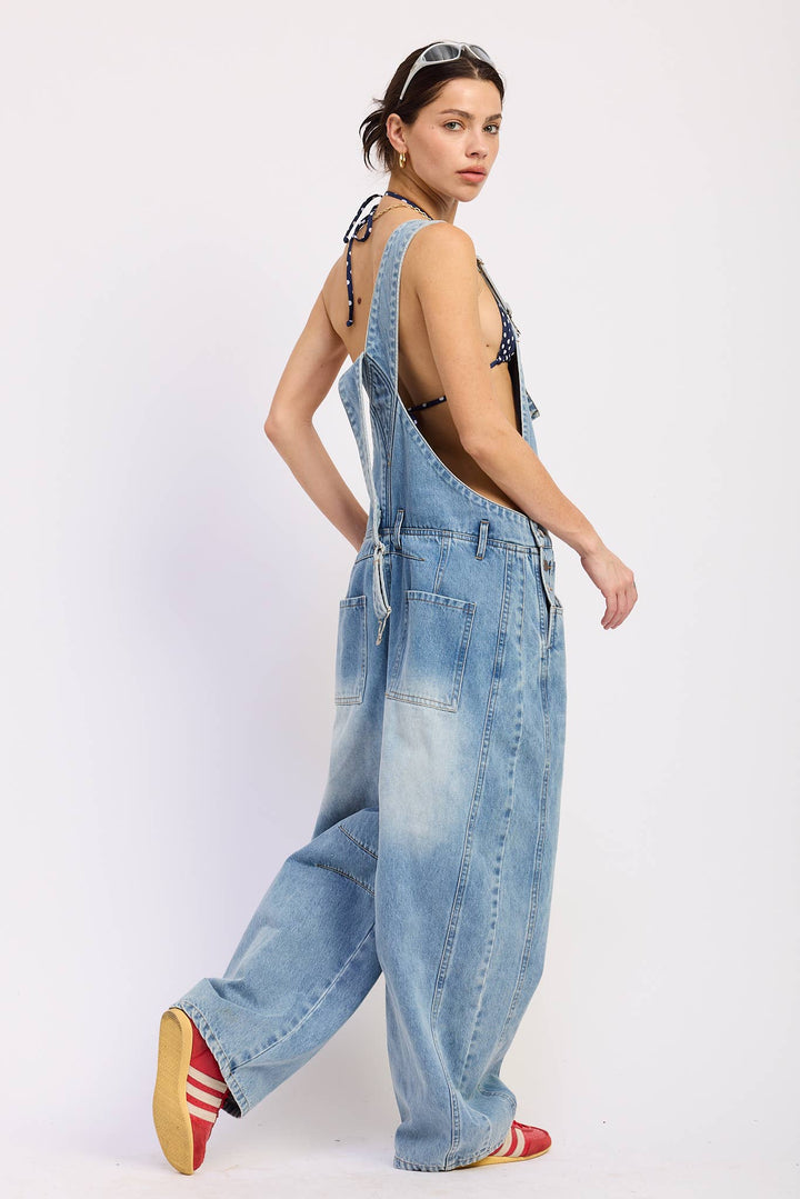 DENIM OVERALL
