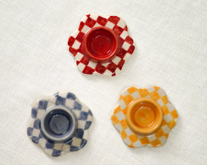 Star Candle Holder,  1.18 x 2.36 Inch (Set of 3)