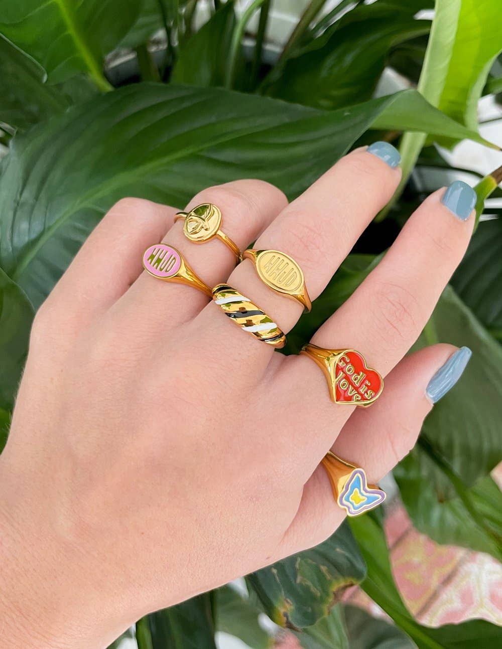 God Is Love Ring