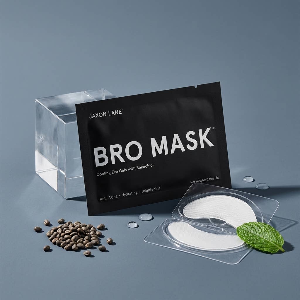 Hydrogel Eye Patches for Men, 6-Pack