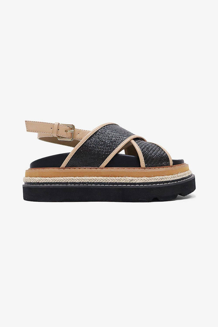 Woven Platform Sandals