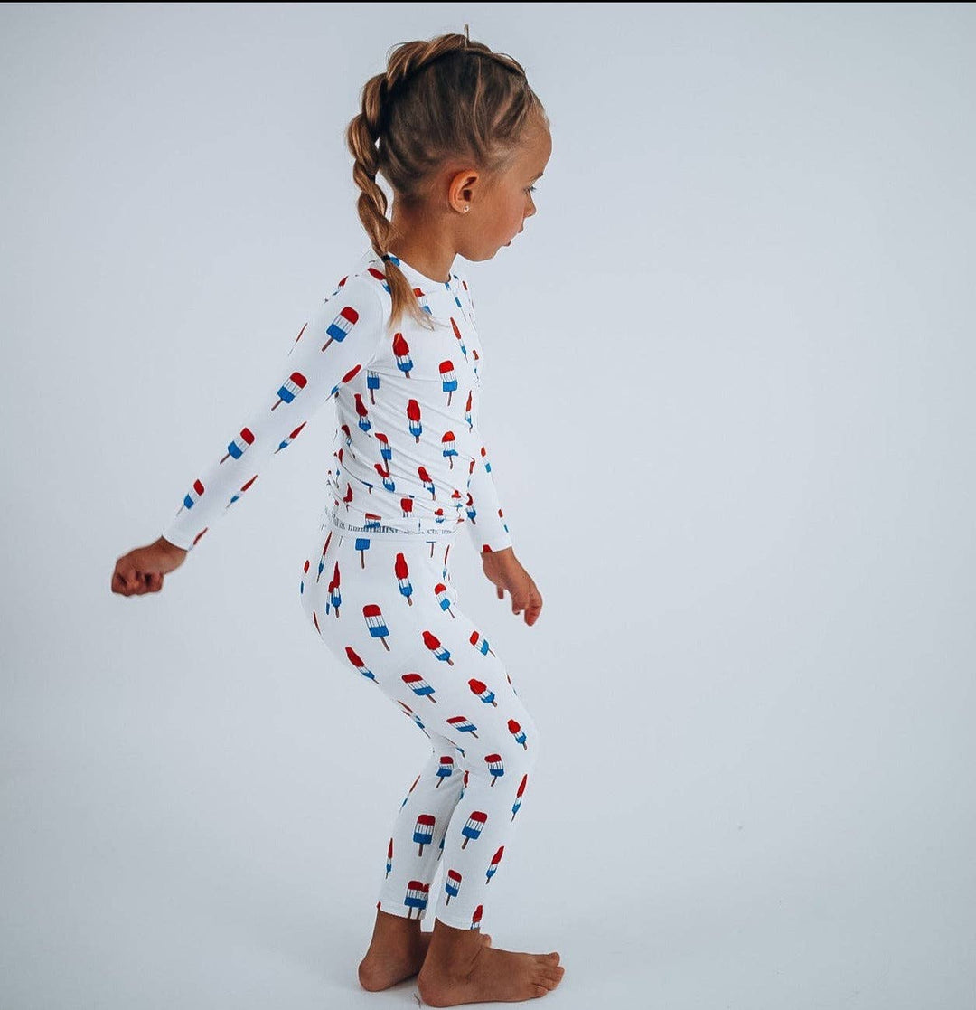 patriotic popsicle 2 Peice Pajamas