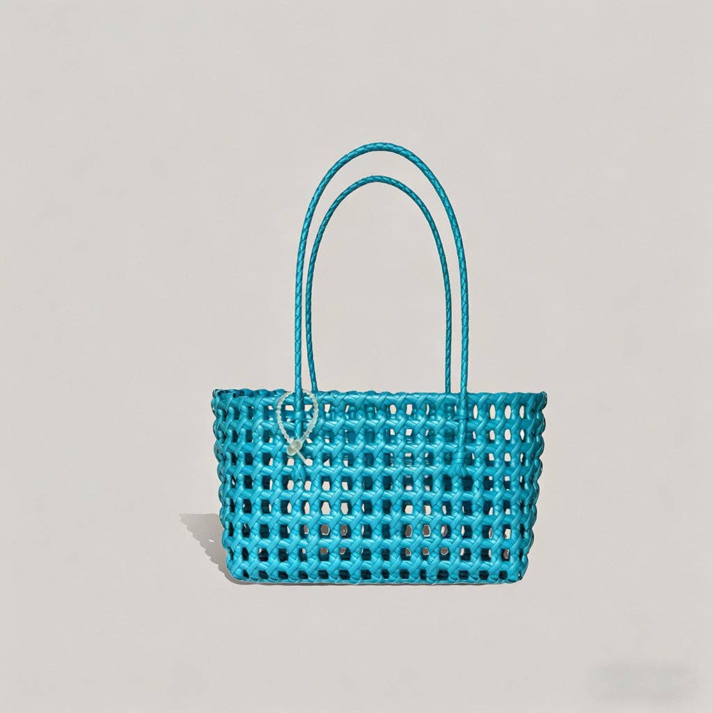 Woven Hollow Tote Bag