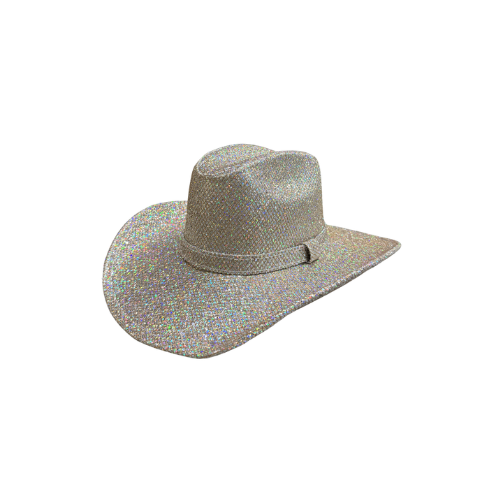 Kids Unisex Western Glam Hats: Midnight Sparkle