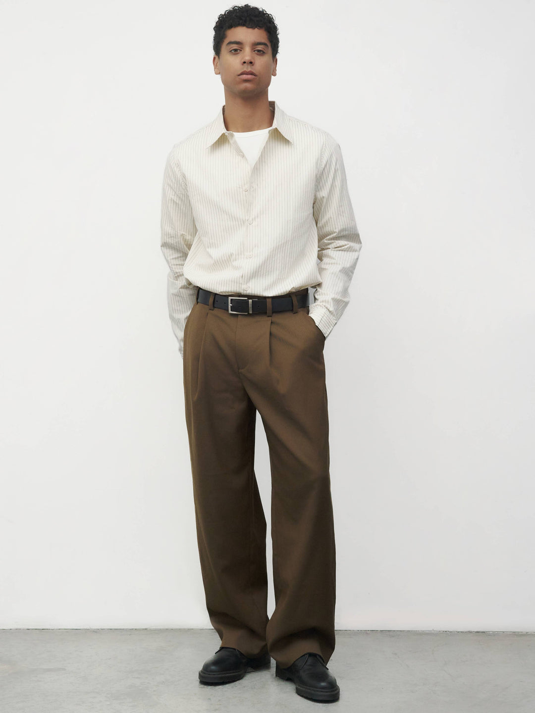 Men's Pinstripe Button-Down