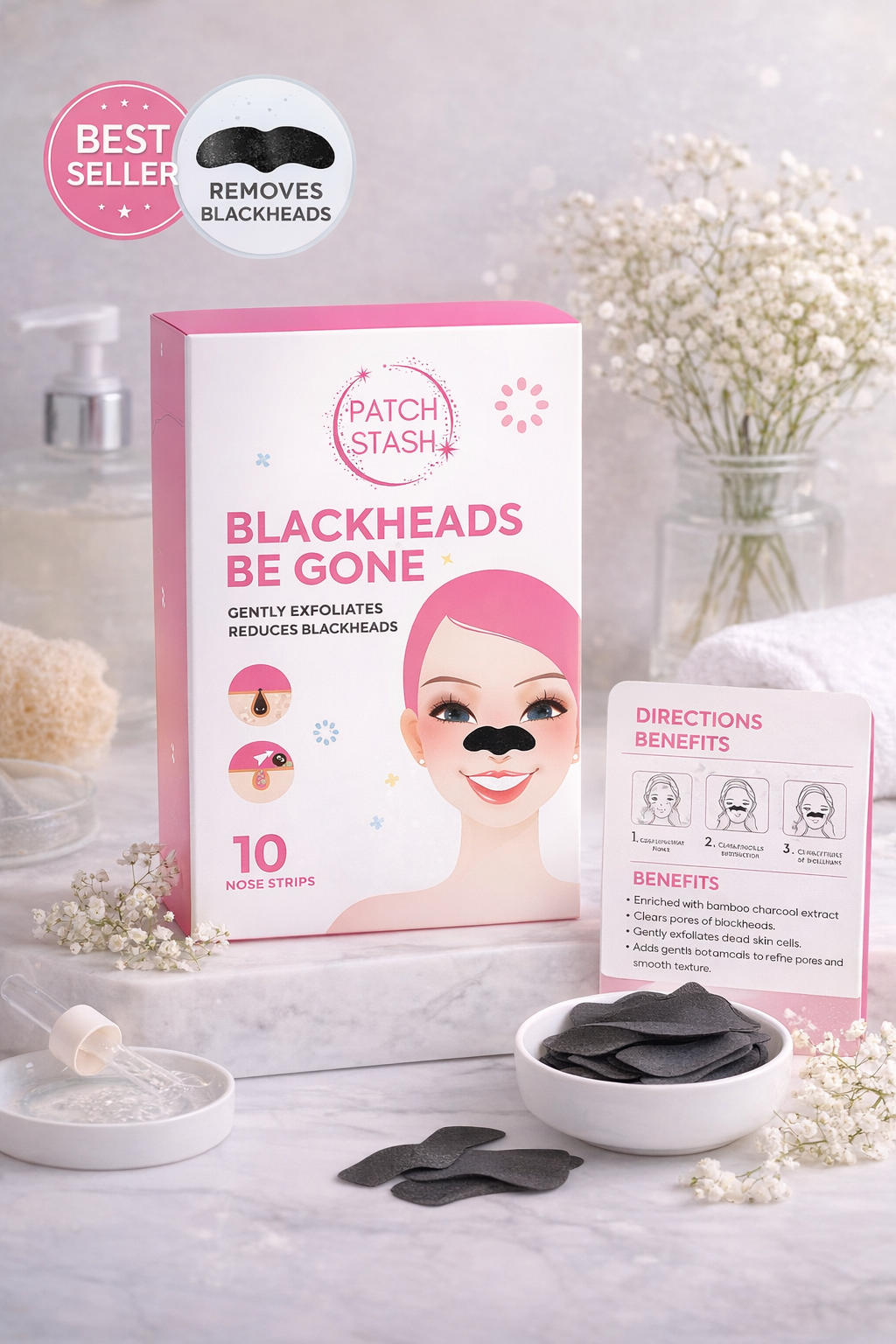 BLACKHEADS BE GONE Pore Nose Strips