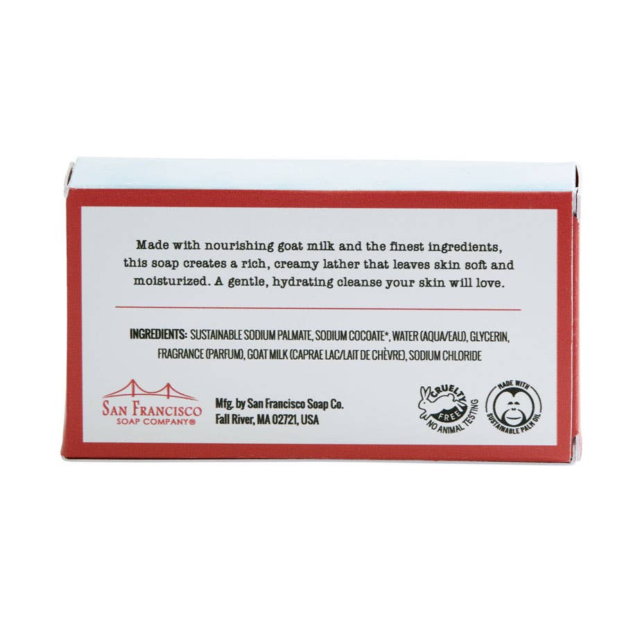 CHRISTMAS GOAT MILK SOAP - HOLIDAY CITRUS