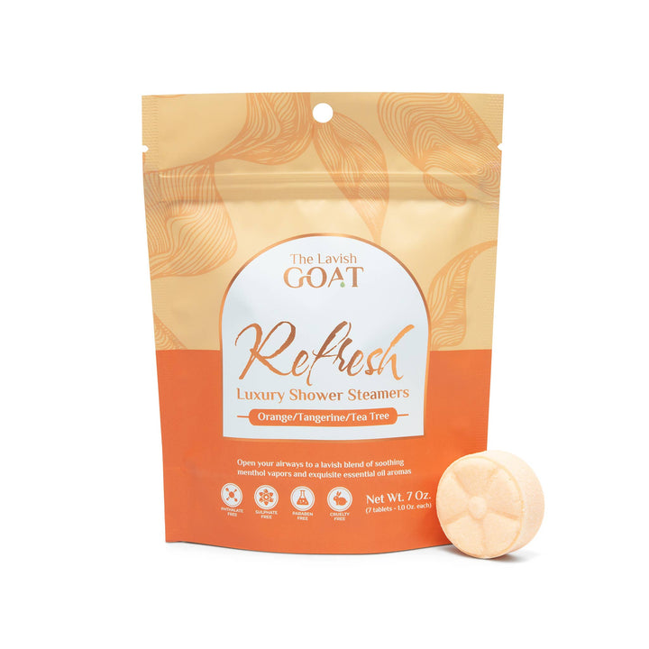 Refresh (Orange/Tea Tree) Shower Steamers