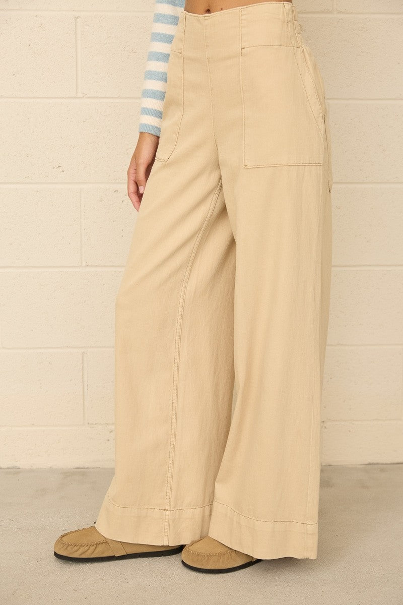 Pull on Wide Leg Pants